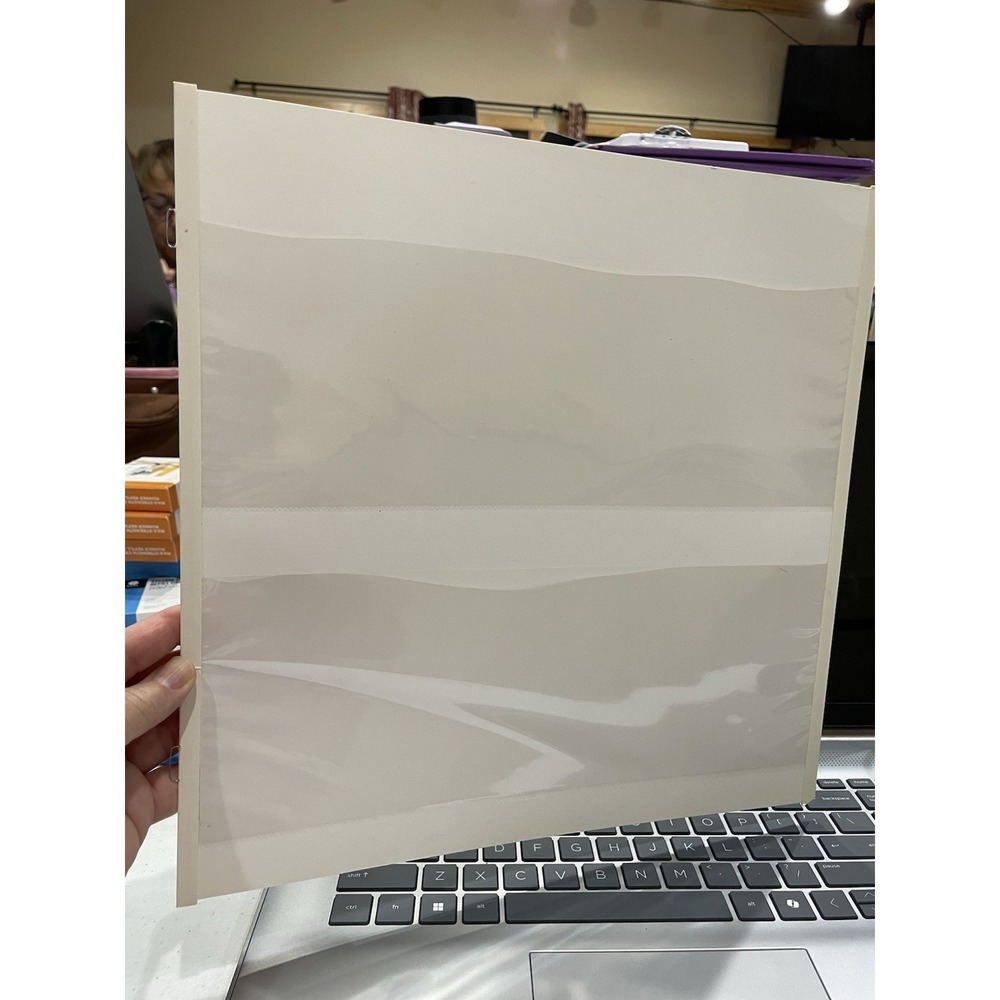 Creative Memories 12"x12" Pocket Pages Scrapbook 7 Sheets/14 Pages 1999